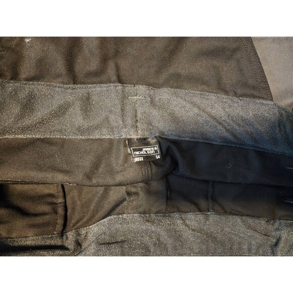 James & Nicholson Workwear Cordura Overalls JN833 Black/Carbon XXL -company logo - Picture 8 of 9